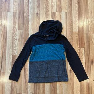 urban pipeline boys Hooded Sweater in Black, Blue & Charcoal